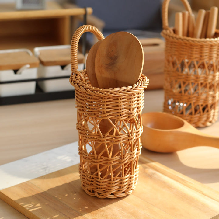 Handcrafted Woven Storage Cylinder Kalsten