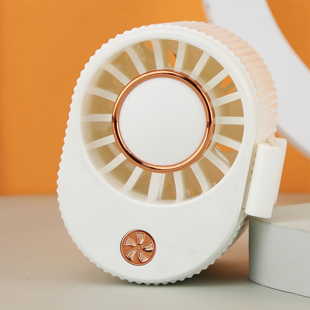 Women portable mini fan with adjustable tilt and USB connection Kalsten