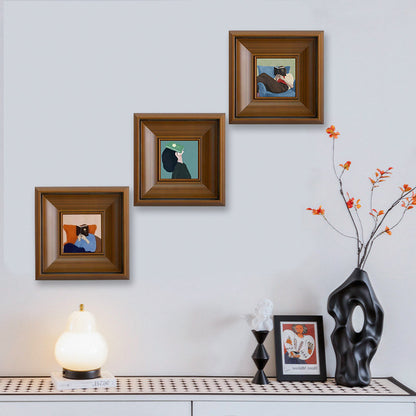 Framed Artistic Emotional Portrait Wall Art