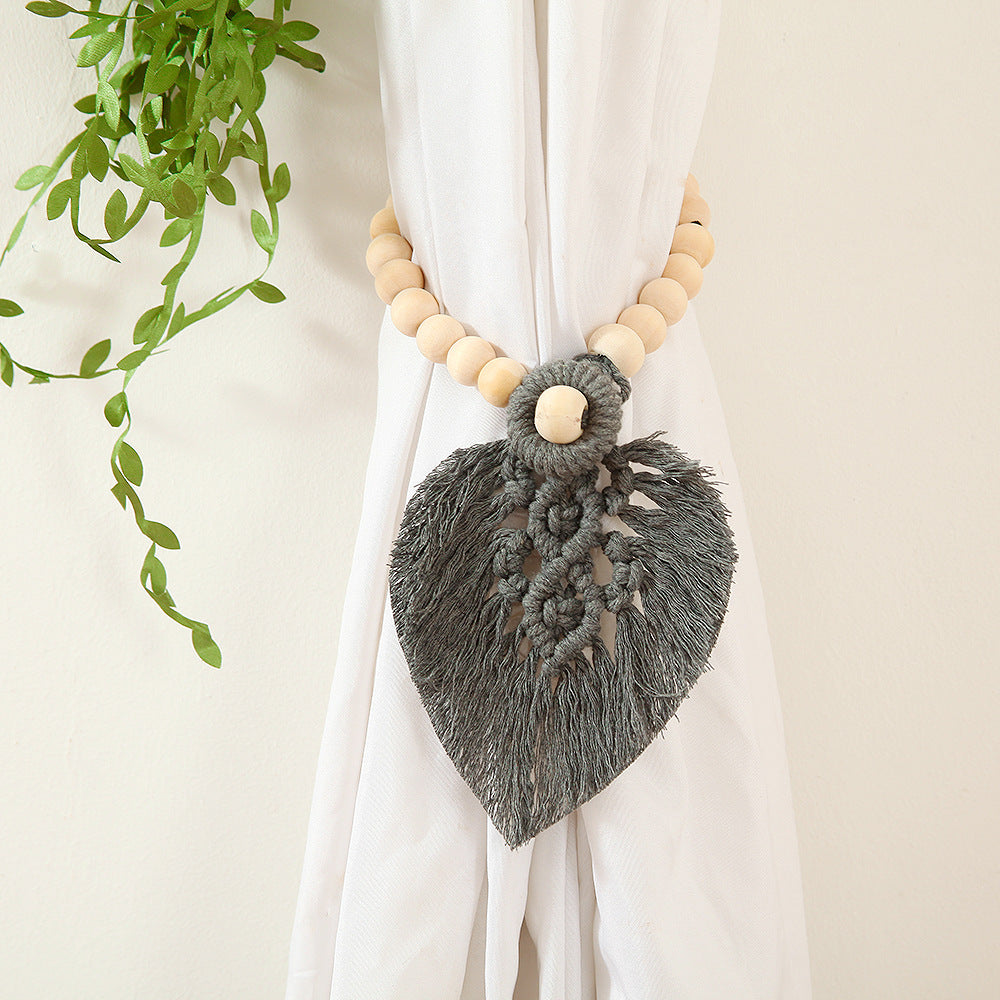 Macrame Curtain Tieback Holder Acalora