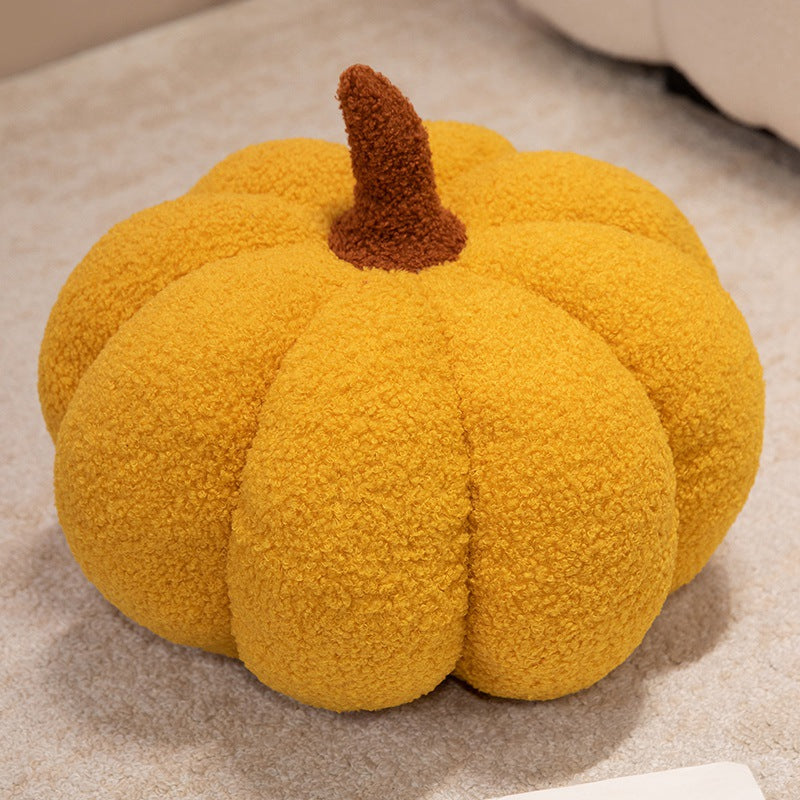 Plush cushion in pumpkin design Kalsten
