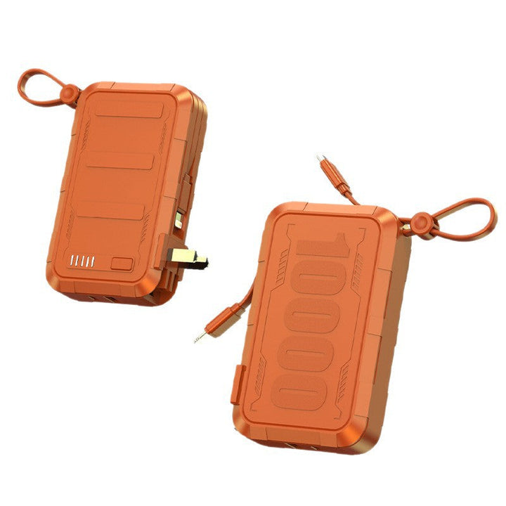 Robust Outdoor Power Bank with Integrated Solar Charging Technology Kalsten