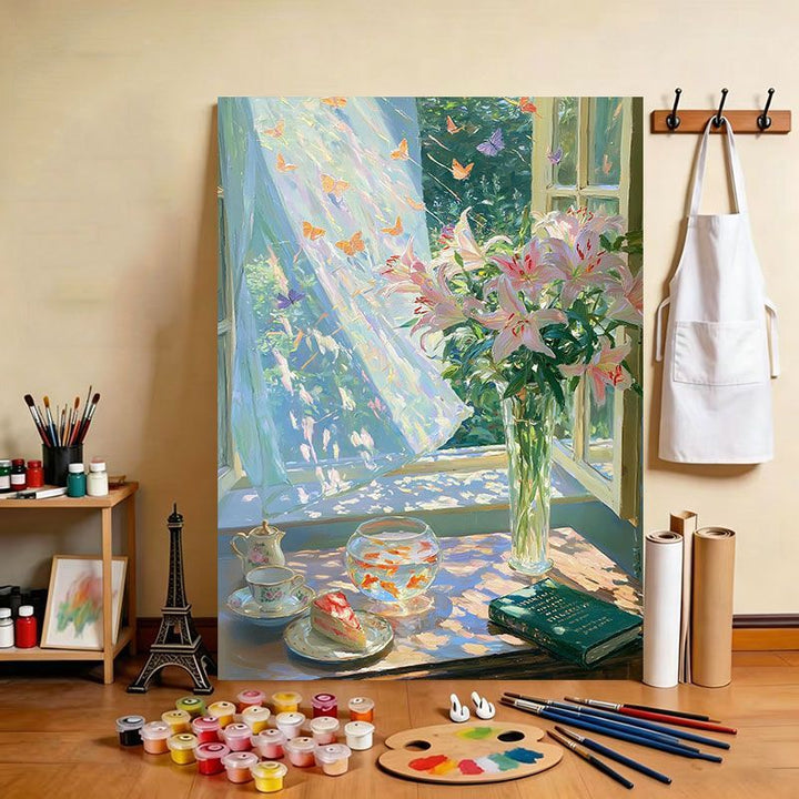 Artistic Floral Still Life Painting Kit Kalsten