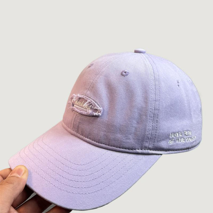 Men's Casual Distressed Embroidered Baseball Cap Kalsten