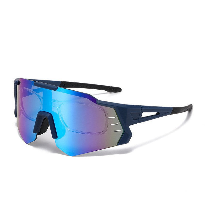 Women's Sporty Racing Sunglasses with Adjustable Nose Pad and High-Quality UV Protection Kalsten