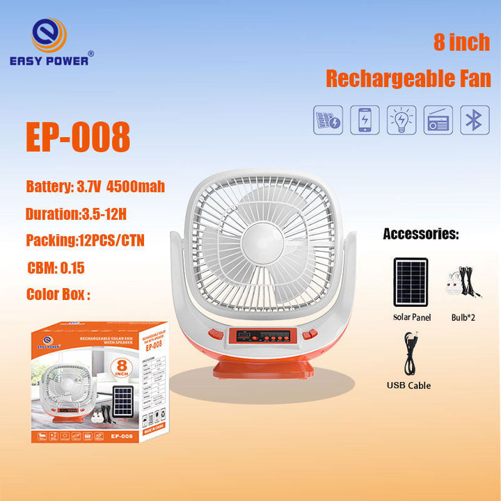 Ladies Solar-Powered Fan Kalsten