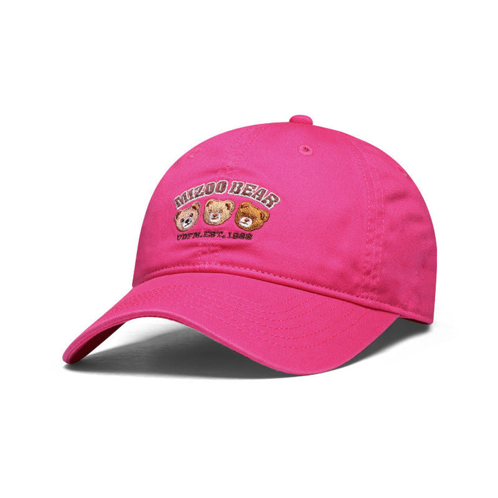 Women's playful cotton cap with embroidered animal design Brehn
