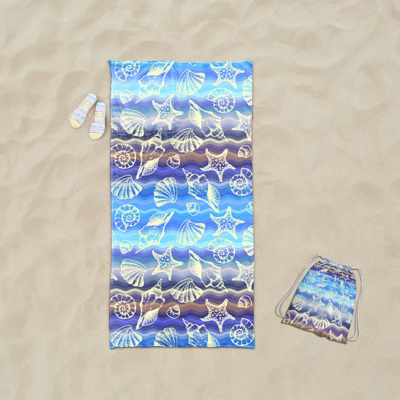 practical beach towel with integrated tote bag design Kalsten