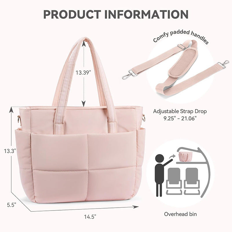 Multifunctional tote bag with organizer pockets Kalsten