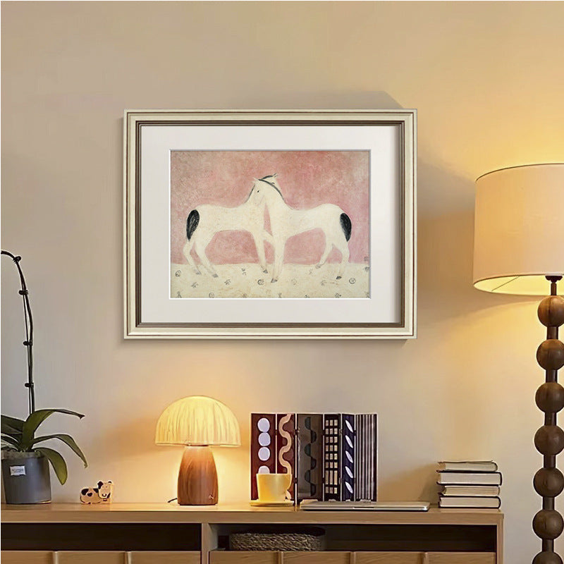 Soft Unicorn Framed Art Print