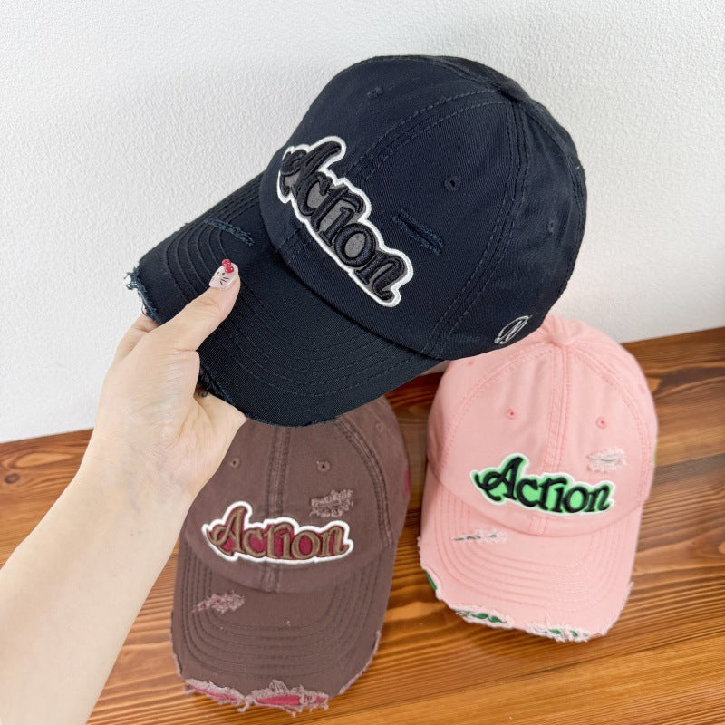 Men's Distressed Graphic Baseball Cap Kalsten 1784270841
