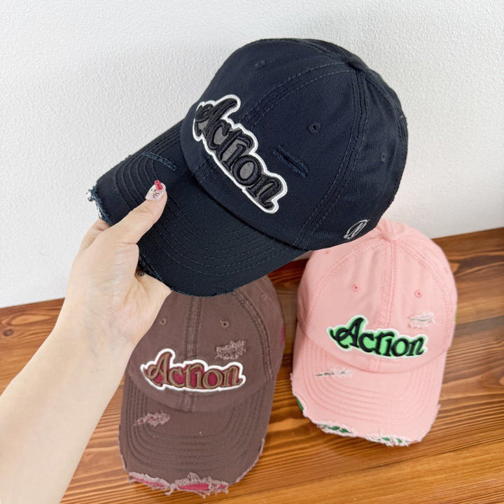 Men's Distressed Graphic Baseball Cap Kalsten 1784270841