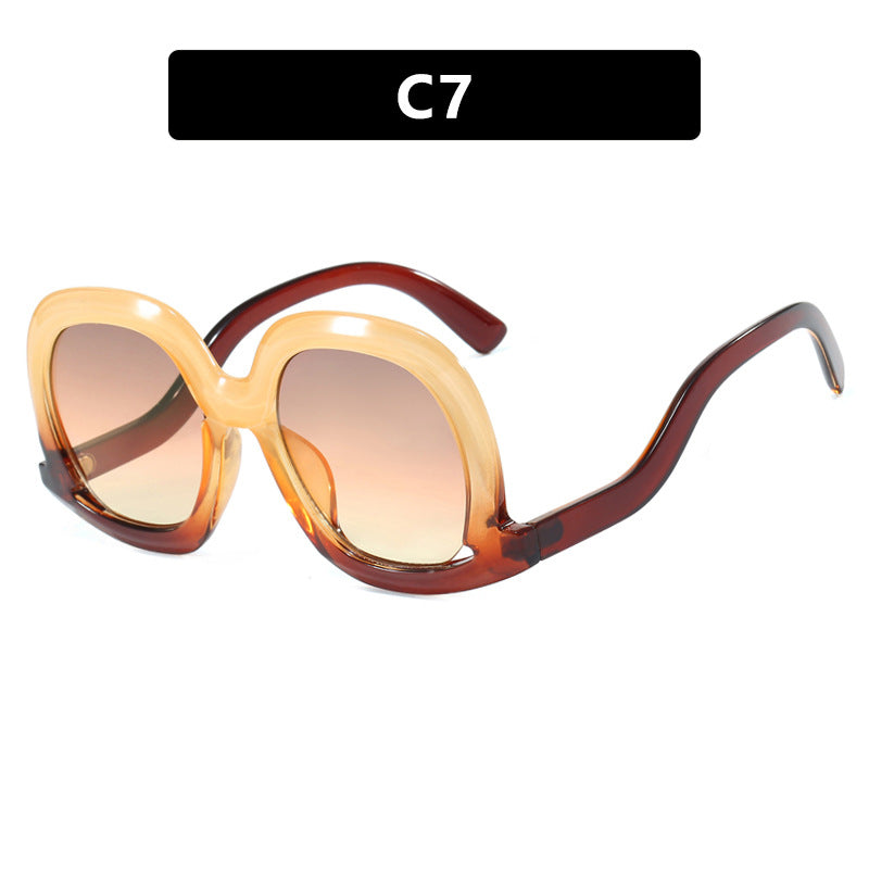 Women's oversized sunglasses with fashionable design Kalsten