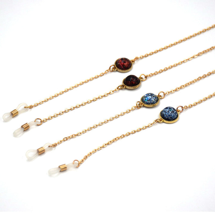 Dazzling Crystal Eyewear Chain Kalsten