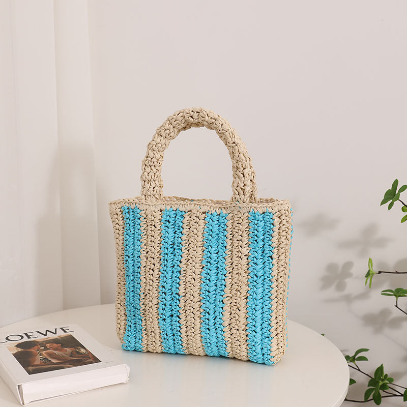 Fashionable basket bag with textured fold design Kalsten