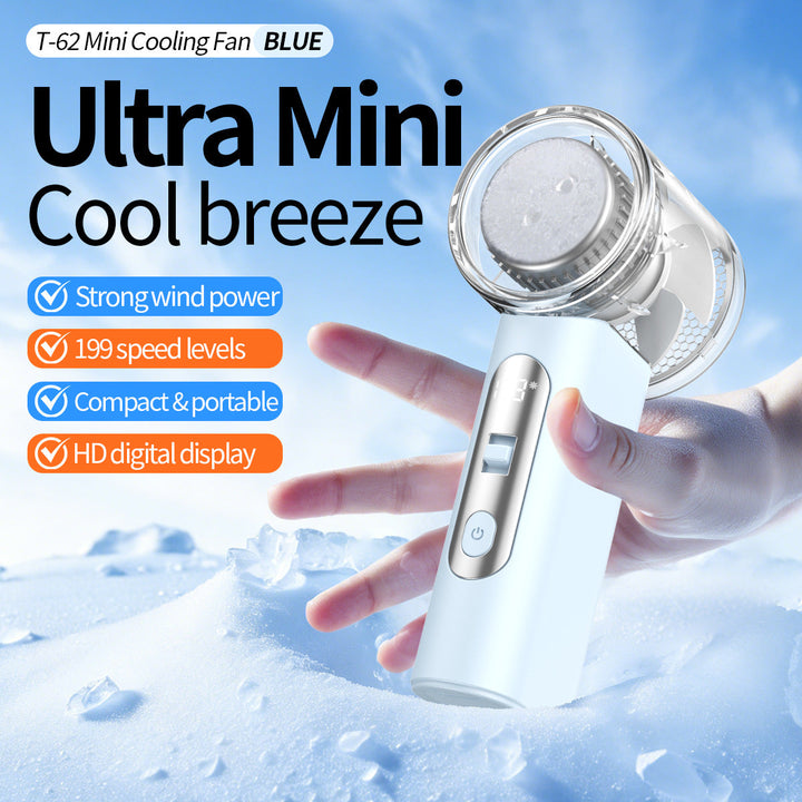 Women's Portable Mini Wind Cooler with HD Display Kalsten