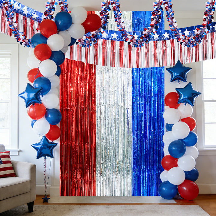 Unisex decorative confetti garland with metallic sequins and flexible wire core Kalsten