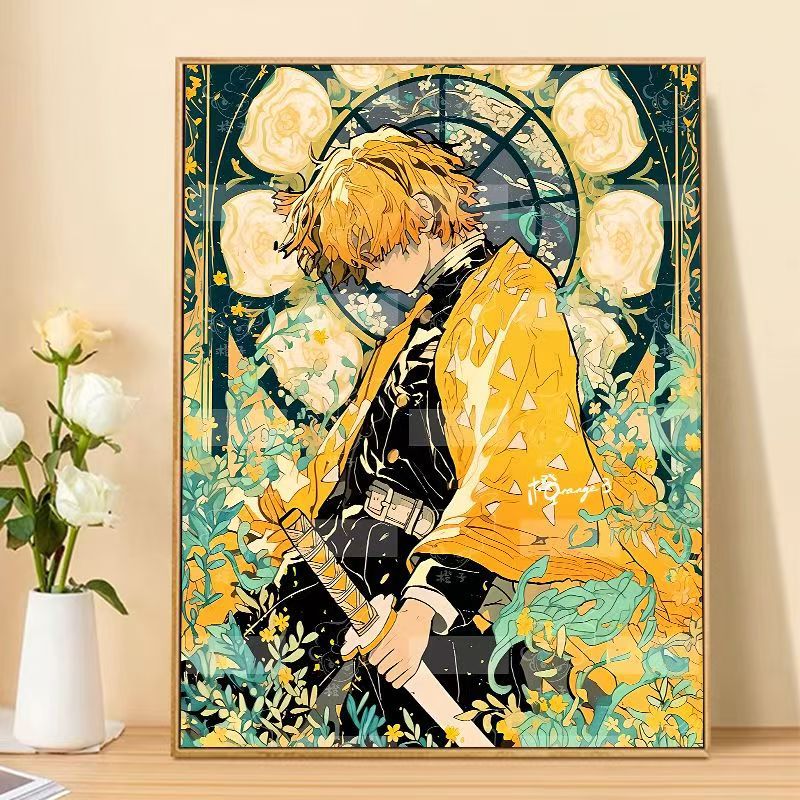 Fantasy Warrior Canvas Art Print Kalsten