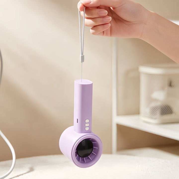 Women's portable high-speed fan with digital temperature display Kalsten