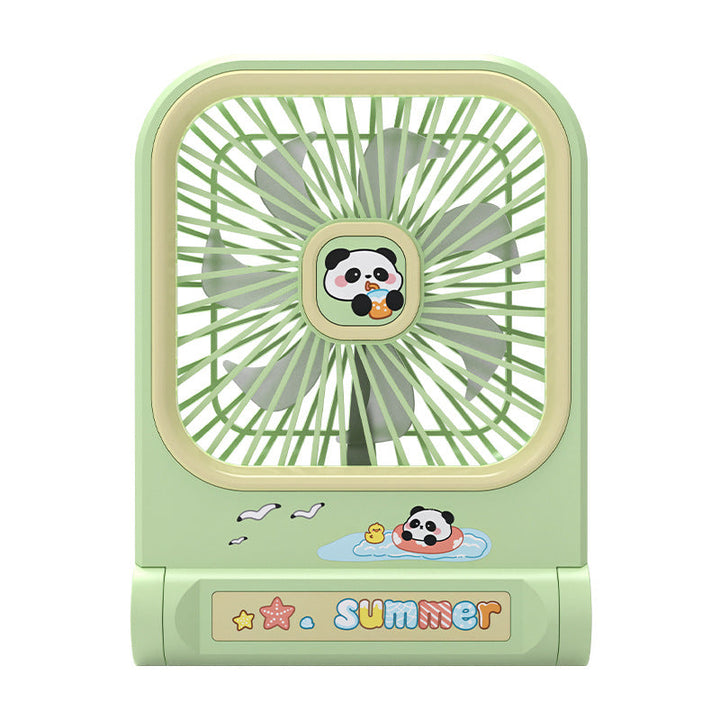 Women's Portable Mini Fan in Playful Panda Design Kalsten