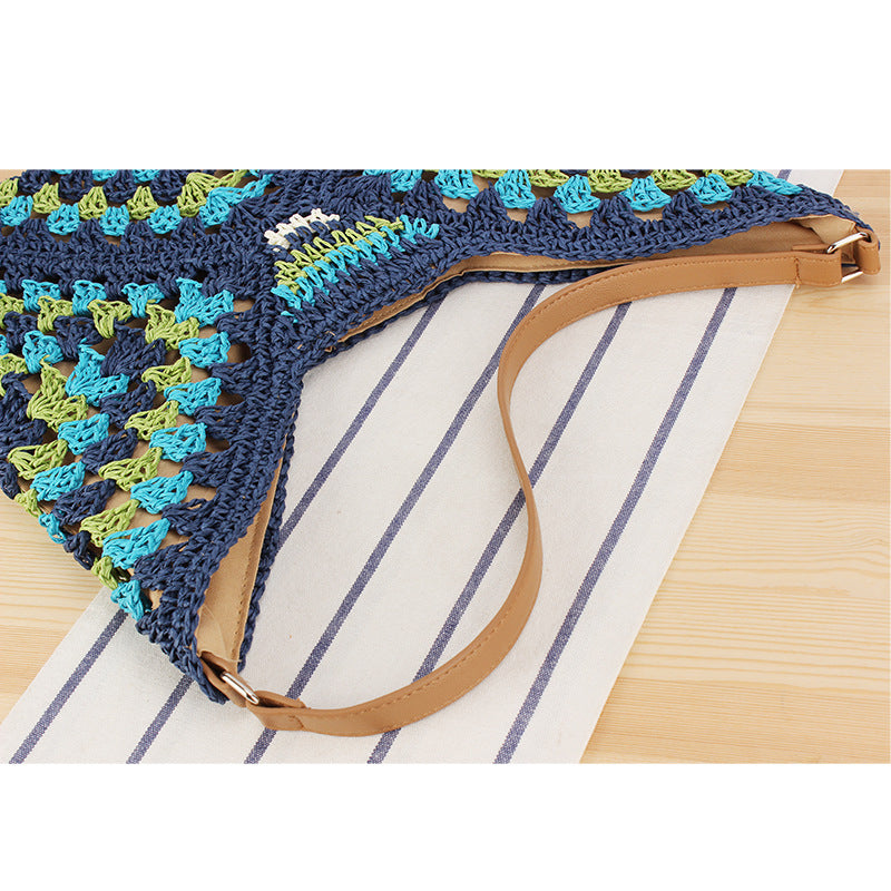 Designer crossbody bag in modern net design Kalsten