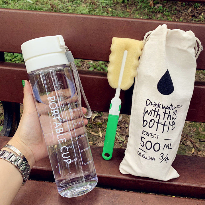 Women's portable water bottle with practical cleaning system Kalsten