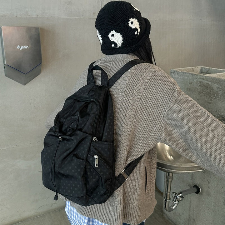 Leisure backpack with functional folding technique and multiple outer pockets Kalsten