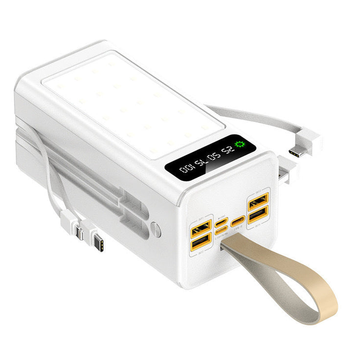 Portable power bank with advanced charging technology and digital display options Kalsten