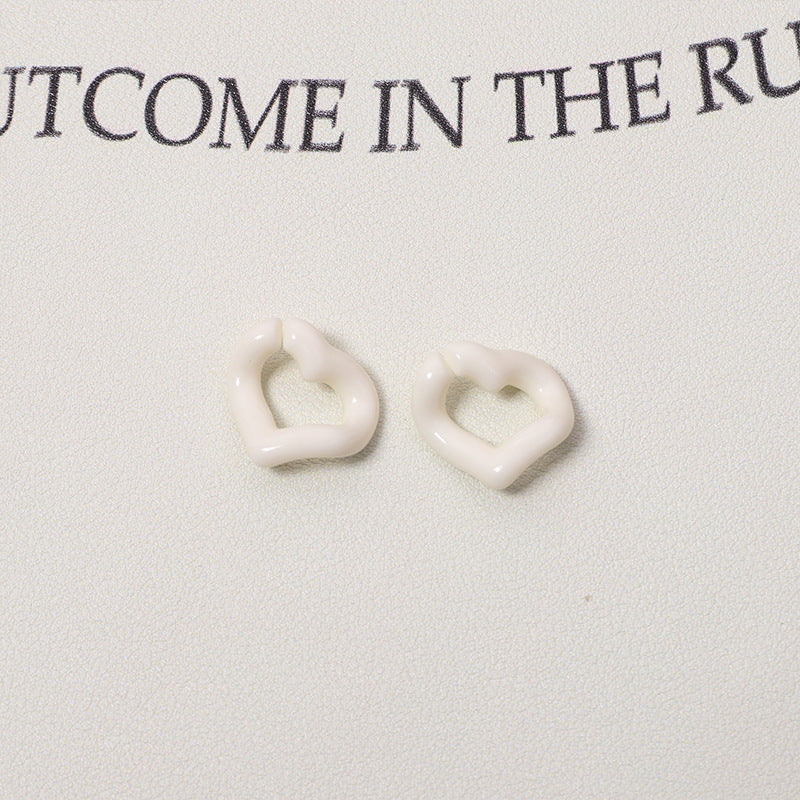 WoHeart-Shaped Decorative Earrings kalsten