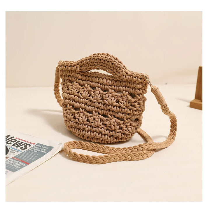 Handcrafted macrame shoulder bag with unique design Kalsten