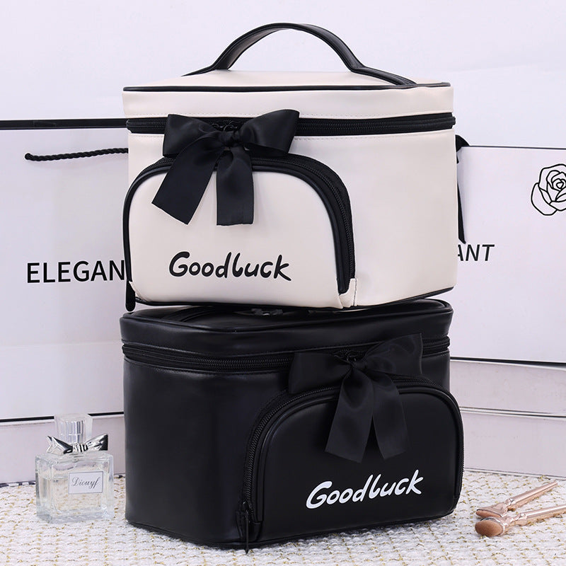 Cosmetic Organizer With Stylish Design And Practical Carrying Handle Kalsten