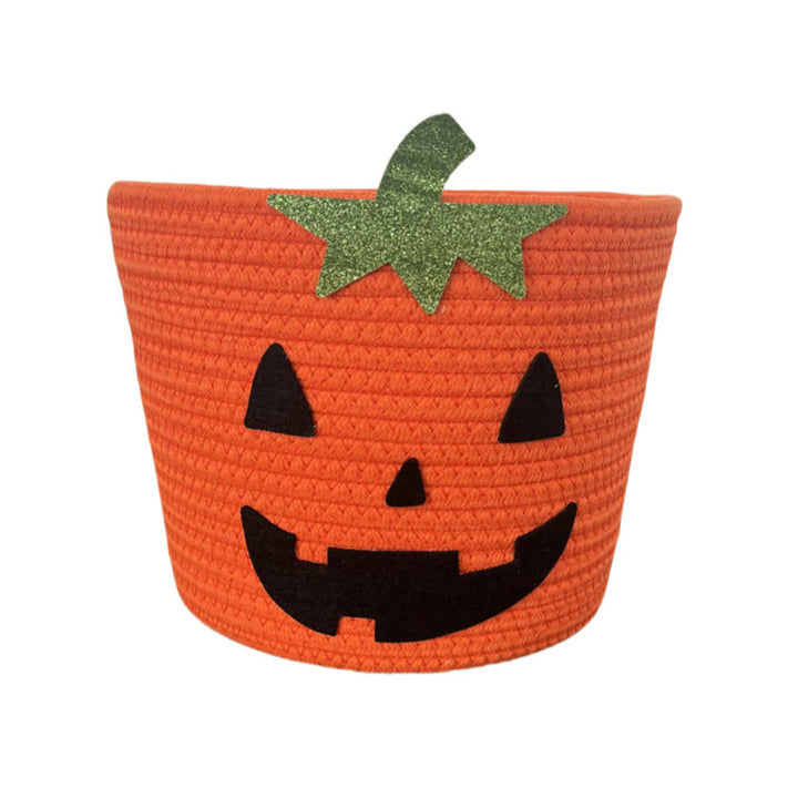 Women's Decorative Storage Basket in Pumpkin Design Kalsten