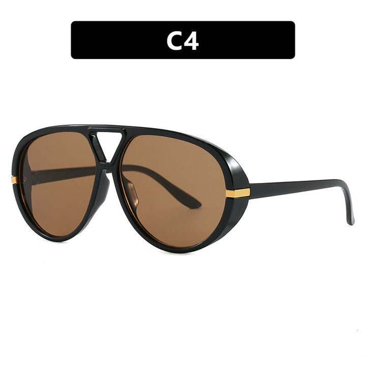 Women's fashionable large sunglasses with elegant frame and protective lenses Kalsten