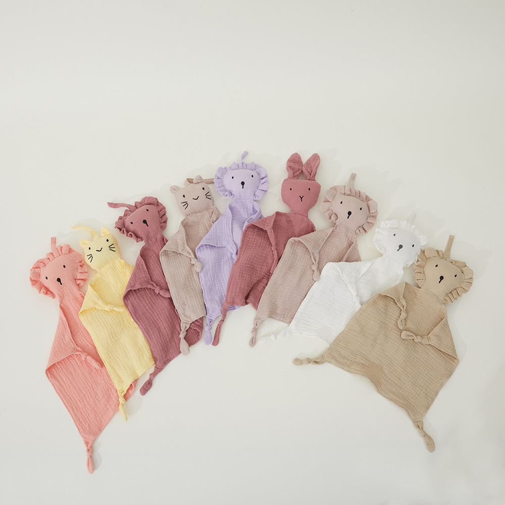 Soft Cotton Bunny Lovey Blanket kalsten