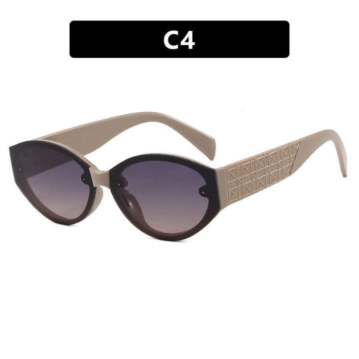 Ladies extravagant Cat-Eye sunglasses with textured frame Kalsten