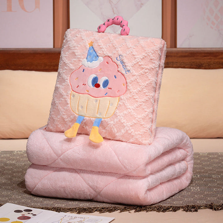 Plush pillow with cute cupcake design Kalsten