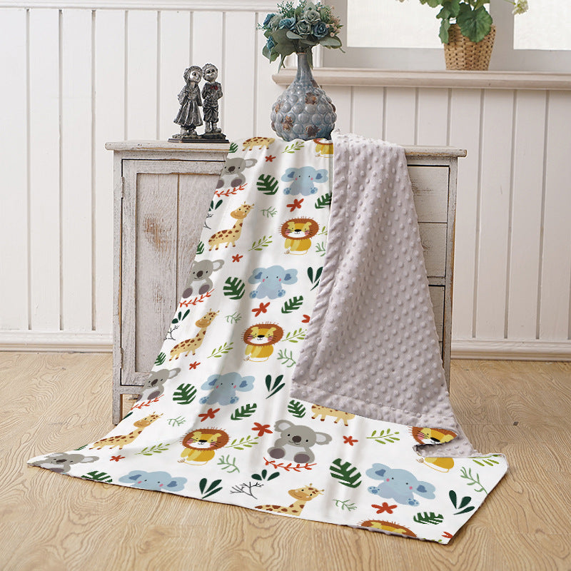 Women’s cuddly blanket in dinosaur design Kalsten