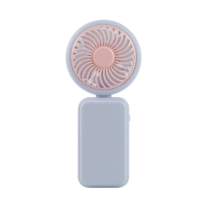 Women's Portable Handheld Fan with USB Charging Function and Adjustable Tilt Angle Kalsten