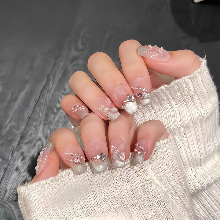 Elegant Decorative Press-On Nail Set Kalsten
