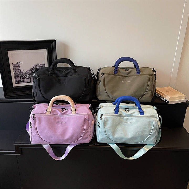 Sporty Duffel Bag With Versatile Compartments Kalsten