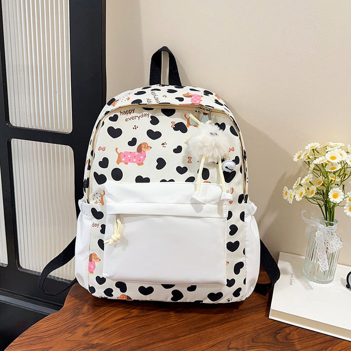 Cute Illustrated Pattern Backpack