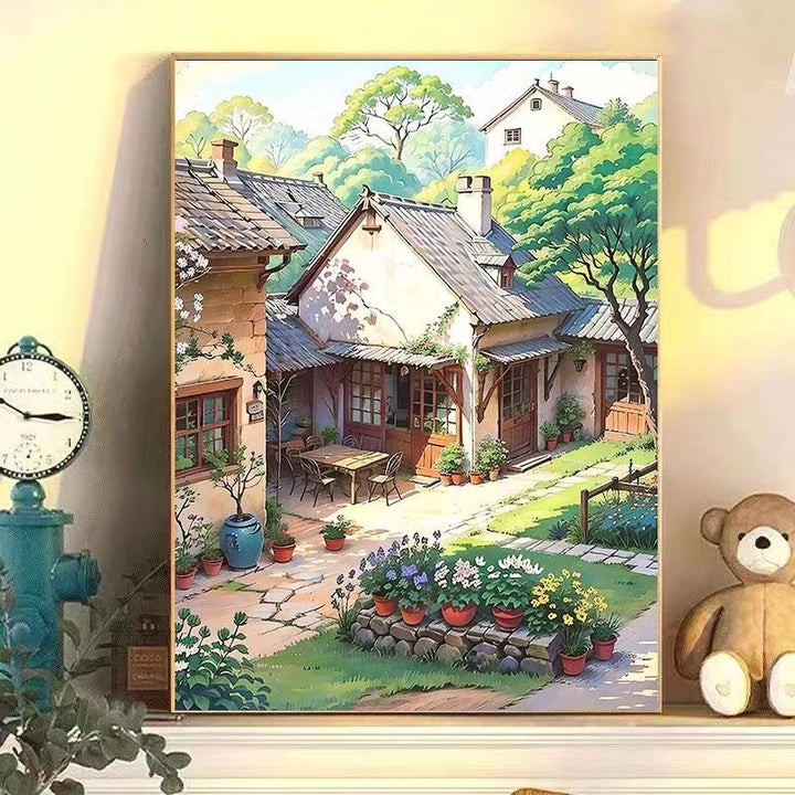 Serenity-Inspired Garden Scene Wall Art Kalsten