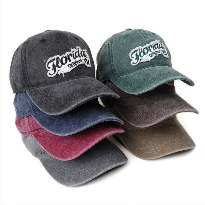 Women's Vintage-Inspired Cotton Baseball Cap Kalsten