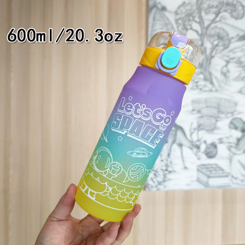Ladies creative water bottle in space design Kalsten