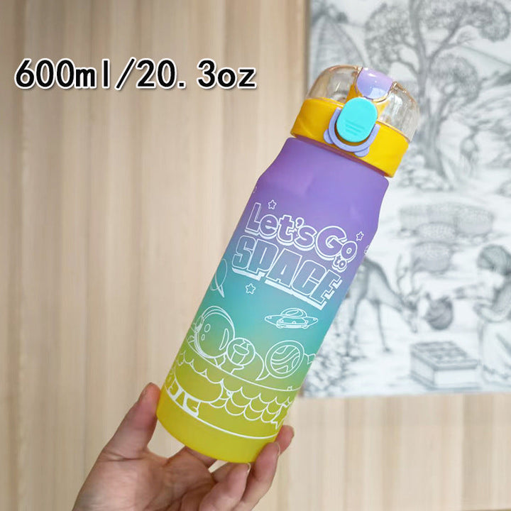 Ladies creative water bottle in space design Kalsten