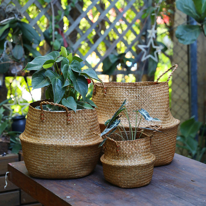 Handmade Woven Storage Basket Kalsten