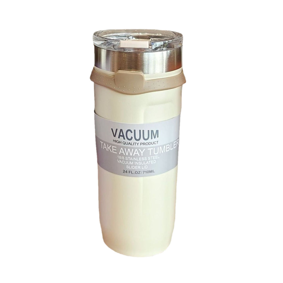 Women double-walled thermos mug with non-slip silicone base Kalsten