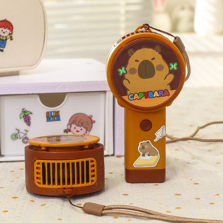 Women Portable Mini Fan with Cute Animal Design Kalsten