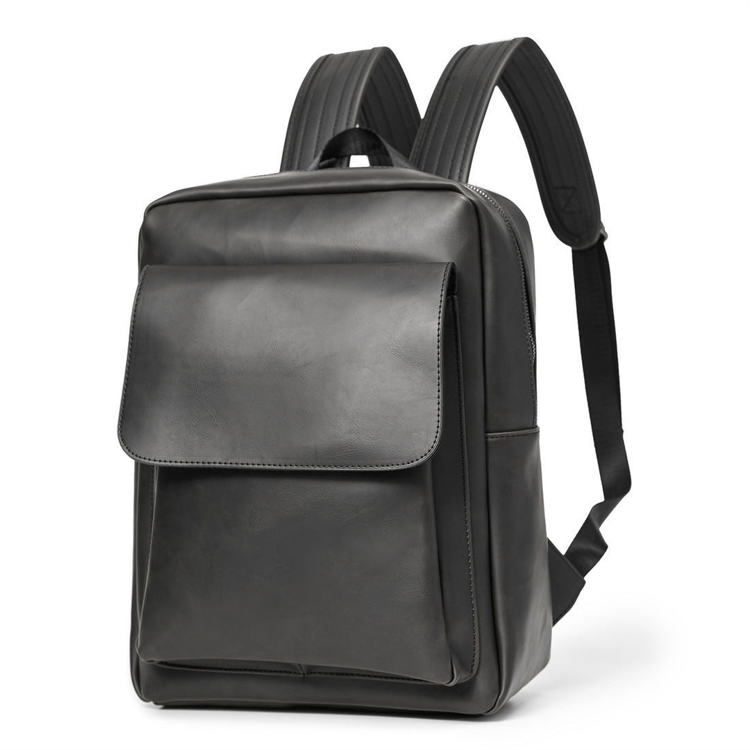 Elegant Backpack Made of High-Quality Faux Leather with Multifunctional Compartments Kalsten