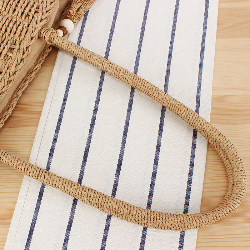Handmade tote bag with decorative fringes Kalsten